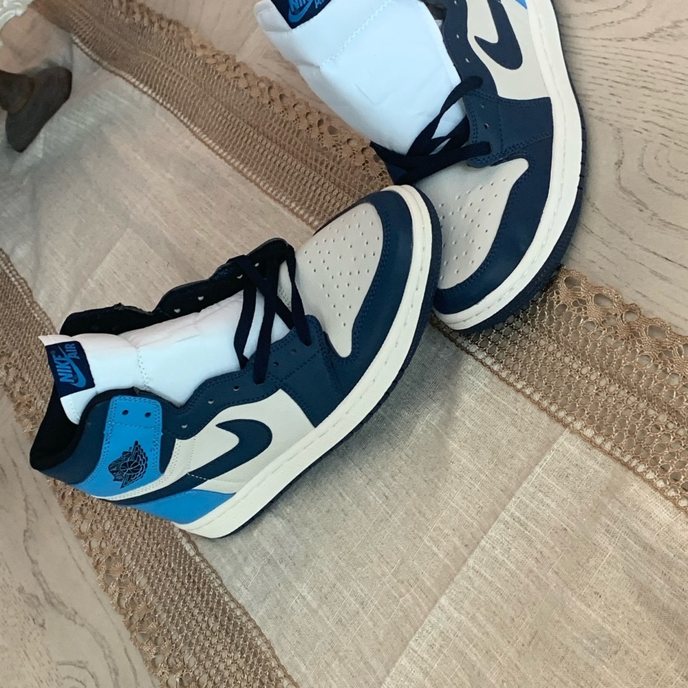 CUSTOM JORDAN 1 OBSIDIAN MID !!!!